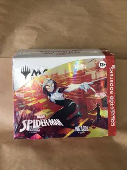 Magic The Gathering Spider-man Collector Booster Box SEALED! MTG - Image 1