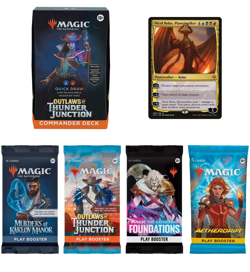 Magic The Gathering Outlaws Thunder Junction Deluxe Commander Kit - Quick Draw - Image 1