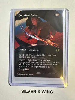 Cori-Steel Cutter Borderless x1, Magic the Gathering, Tarkir: Dragonstorm, NM - Image 1