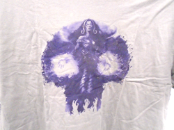 Magic The Gathering LILIANA VESS Skull T-Shirt EXTRA LARGE Unused in Bag Vintage - Image 2