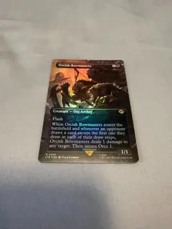 Orcish Bowmasters (Borderless) MTG - Lord of the Rings - Foil - Near Mint - Image 1