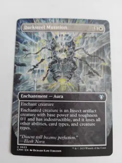 Darksteel Mutation (Borderless) Commander Masters Regular - Image 1