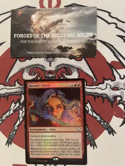 Rowan's Talent Foil - MOC - March of the Machine Commander - Image 1