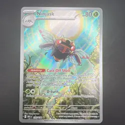 Ninjask 137/132 Pokemon Card Illustration Rare Mega Evolutions - Image 1
