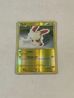 Pokemon TCG Plusle 36/95 Unleashed Reverse Holo 2010 LOOK!! - Image 3