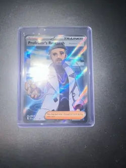 Pokemon Professor’s Research 241/198 Full Art Trainer SV Base Set M/NM - Image 2