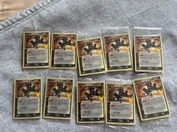 SEALED LOT (10) - Pokemon Celebrations ETB Greninja SWSH144 Gold Star Holo Promo - Image 1
