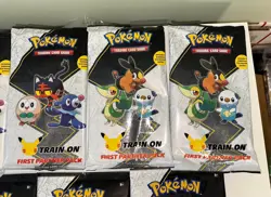 Pokemon TCG First Partner Packs (Lot Of 9) Sinnoh/Alola/Unova - NEW SEALED - Image 4