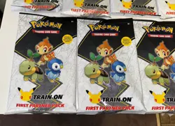 Pokemon TCG First Partner Packs (Lot Of 9) Sinnoh/Alola/Unova - NEW SEALED - Image 5
