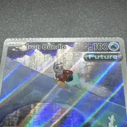 Iron Bundle - SVP066 - Pokemon Scarlet & Violet Promo Ultra Rare *Faint Crimp* - Image 3