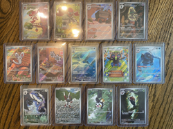 Pokemon Lot Of 13 Black Bolt & White Flare Illustration Rares - Image 1