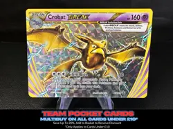 Crobat Break XY181, Black Star Promo, Pokemon, MP - Image 1