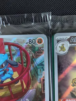 Alakazam & Riolu - Pokemon - Mega Evolution Pokemon Center ETB Promos - Sealed - Image 4