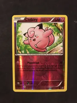Clefairy - 70/111 - Reverse Holo - XY: Furious Fists - Pokemon - LP - Image 1