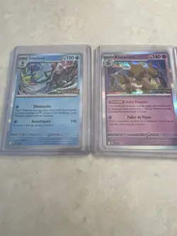 Pokemon Alakazam Inteleon Mega Evolution Black Star Promo ES - Image 1