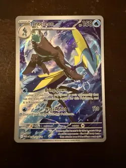 Pokemon TCG Mega Evolution Inteleon 142/132 Illustration Rare - Image 1