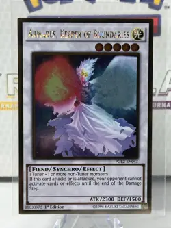 Yu-Gi-Oh Card - Armades, Keeper of Boundaries - NM - PGL2-EN043 - 1st Edition - Image 1