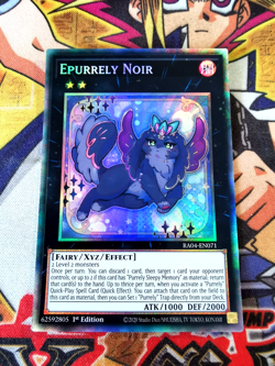 Epurrely Noir ra04-en071 (NEW) Collectors Rare Yu-Gi-Oh - Image 1