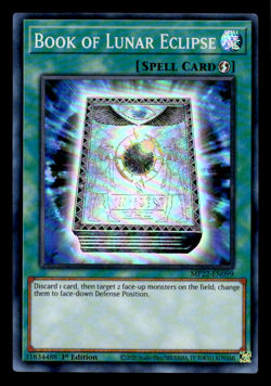 Yugioh x1 Book of Lunar Eclipse MP22-EN099 1st Edition Super Rare (NM!) - Image 1
