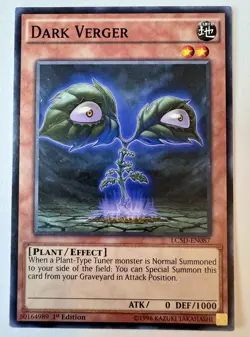 1x (NM) Dark Verger - LC5D-EN087 - Common - 1st Edition YuGiOh - Image 1