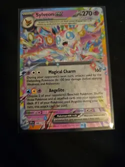 Pokemon Sylveon EX TCG Double Rare Holo Card 86/191 Surging Sparks - Image 1