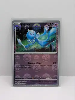 POKEMON TCG: FRILLISH 044/086 WHITE FLARE POKEBALL REVERSE HOLO CARD NM - Image 1