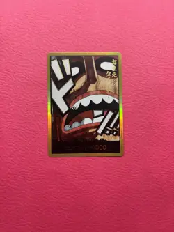 DON Card Usopp PRB-02 GOLD DON THE BEST vol.2 One Piece ENGLISH | NM Condition - Image 3
