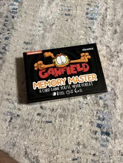 Memory Master Card Game - Garfield - Aquarius (pre Owned) - Image 1