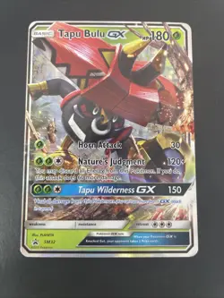 Tapu Bulu GX SM32 Full Art Promo Card Pokemon TCG - Image 1