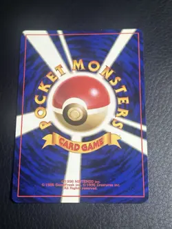 Flareon (フースター) 1996 “Pocket Monsters Card Game” back Japanese Jungle set - Image 2