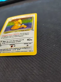 Dragonite 4/62 Fossil Holo Rare Pokemon Card Vintage Collection - Image 4