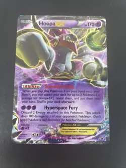 Hoopa EX XY71 Promo Pokemon Card TCG - Image 1