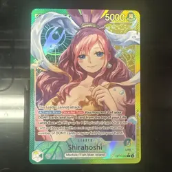 One Piece Card - SHIRAHOSHI OP11-022 (L) Alt Art A Fist of Divine Speed English - Image 1