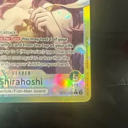 One Piece Card - SHIRAHOSHI OP11-022 (L) Alt Art A Fist of Divine Speed English - Image 4