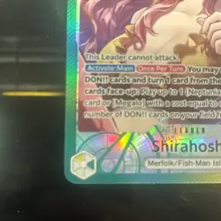 One Piece Card - SHIRAHOSHI OP11-022 (L) Alt Art A Fist of Divine Speed English - Image 5