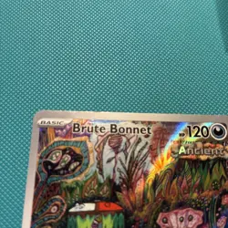 Pokemon TCG Brute Bonnet Card 207/182 Paradox Rift Illustration Rare - Image 3