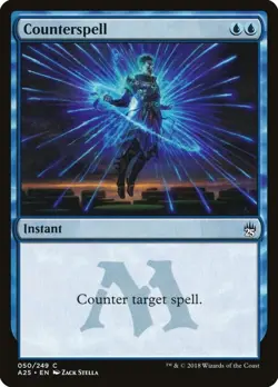 Counterspell Masters 25 Foil NM MTG - Image 1
