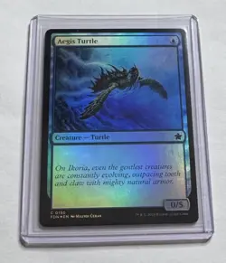 Aegis Turtle #150 Foundations Foil Creature MTG NM/M - Image 1