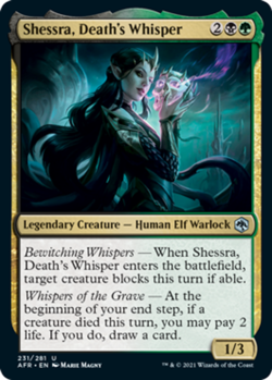 Shessra, Death's Whisper - Adventures in the Forgotten Realms #231/281 MTG Magic - Image 1