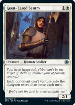 Keen-Eared Sentry - Adventures in the Forgotten Realms #022/281 MTG Magic The Ga - Image 1