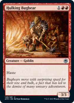 Hulking Bugbear - Adventures in the Forgotten Realms #149/281 MTG Magic The Gath - Image 1