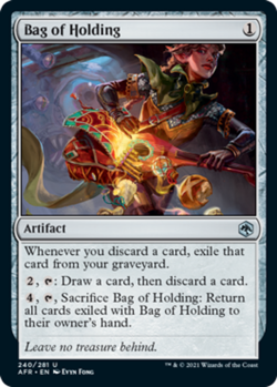 Bag of Holding - Adventures in the Forgotten Realms #240/281 MTG Magic The Gathe - Image 1