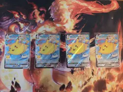 Pokemon Flying Pikachu VMAX Ultra Rare X4 Celebrations 007/025 NM - Image 1
