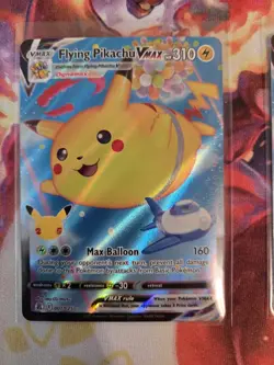Pokemon Flying Pikachu VMAX Ultra Rare X4 Celebrations 007/025 NM - Image 2