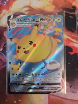 Pokemon Flying Pikachu VMAX Ultra Rare X4 Celebrations 007/025 NM - Image 3
