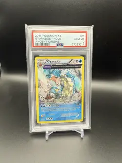 2015 Pokemon XY Ancient Origins Gyarados 21/98 PSA 10 HOLO - Image 1