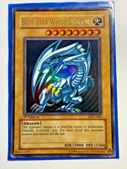 Blue-Eyes White Dragon SDK-A001 Ultra Rare 1st Edition - MP (AUS Release) Yugioh - Image 2