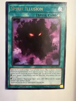 Yugioh - Spirit Illusion - MZTM-EN034 - Rare - Maze of The Master - NM/M - Image 1