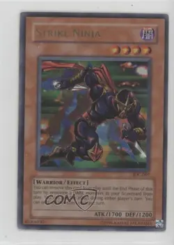 Strike Ninja Ultra Rare Unlimited YuGiOh Invasion of Chaos #IOC-007 2004 - Image 1