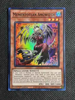 YuGiOh! - Mementotlan Angwitch RA04-EN048 Super Rare 1st Edition Near Mint - Image 1
